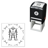 Ave Maria Monogram Permastempel (Beispiel)