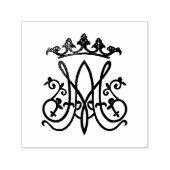 Ave Maria Monogram Permastempel (Design)