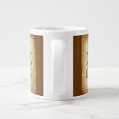 Ave Maria Monogramm Jumbo-Tasse (Rückseite)