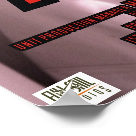 Ave Maria Poster (Ecke)