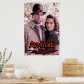 Ave Maria Poster (Küche)