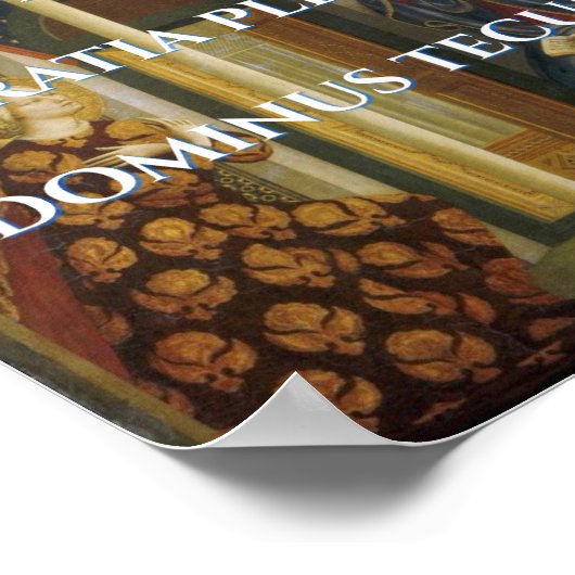 Ave Maria Print Poster (Ecke)