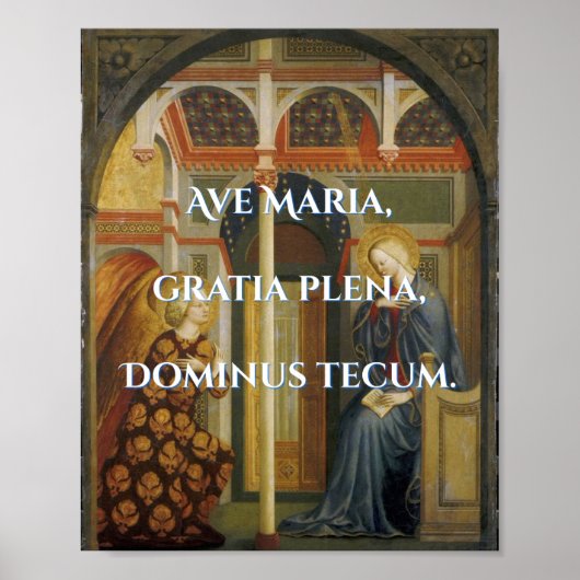 Ave Maria Print Poster (Vorne)