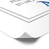 Ave Maria Print Poster (Ecke)