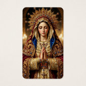 Ave Maria religiöse Trauerkarte (Vorderseite)