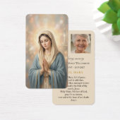Ave Maria Religiöse Trauerkarte (Schreibtisch)