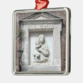 Ave Maria Weihnachtsverzierung Ornament Aus Metall (Links)