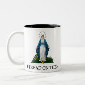Ave Maria Zweifarbige Tasse (Links)