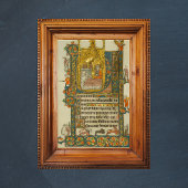Ave Maris Stella Christmas Mittelalterliches Manus Poster