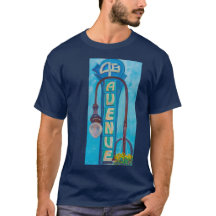 Ave. Marquee & La Mex Anchorage Icons T - Shirt