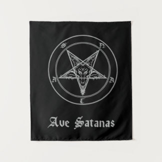 Ave Satanas Tapestry Wandteppich