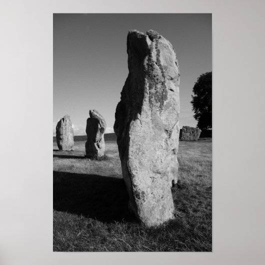 Avebury Stone Circle Poster (Vorne)