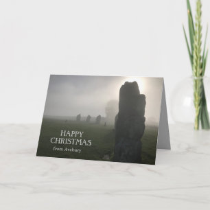 Avebury Wiltshire Weihnachtskarte /OCCASION Karte