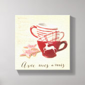 Avec Mes Amis Leinwanddruck (Vorderseite)