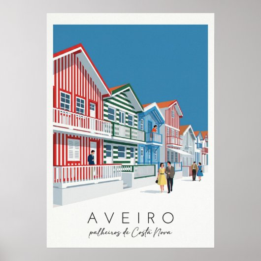 Aveiro, die Venedig Portugals Poster (Vorne)
