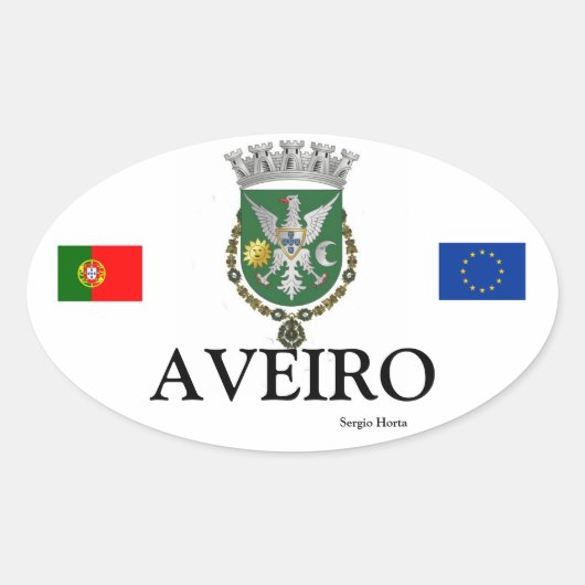 Aveiro* Portugal Aufkleber (Vorderseite)