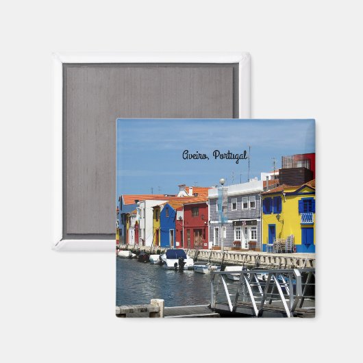 Aveiro, Portugal Magnet (Vorderseite/Rückseite)