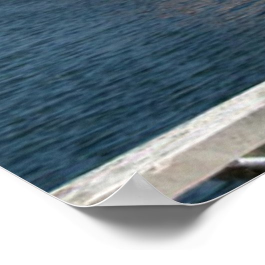 Aveiro, Portugal Poster (Ecke)