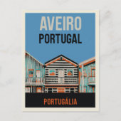 Aveiro Portugalia Abbildung Portugal Postkarte (Vorderseite)
