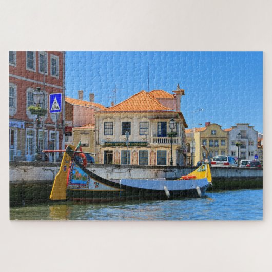 Aveiro und Schiff, Portugal Puzzle (Horizontal)