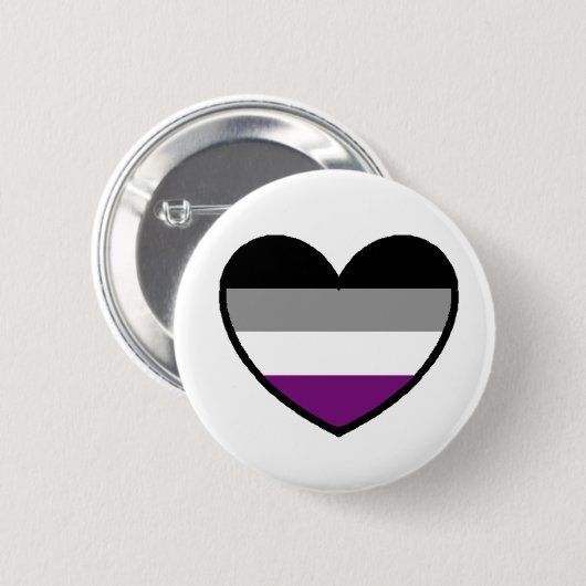 Aven Herz Button (Vorne & Hinten)