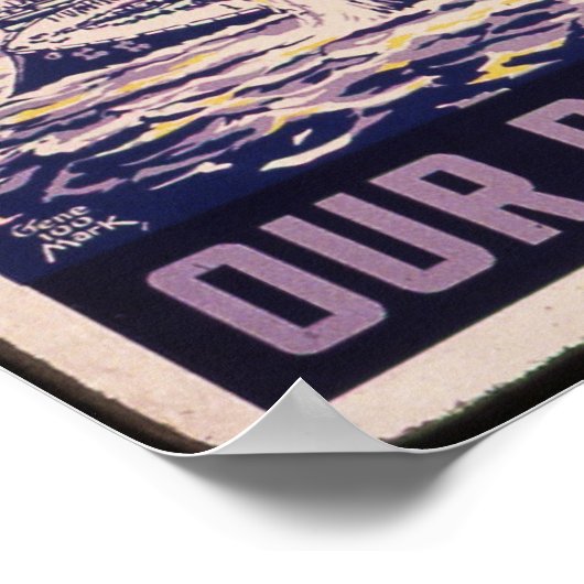 Avenge Pearl Harbor Poster (Ecke)