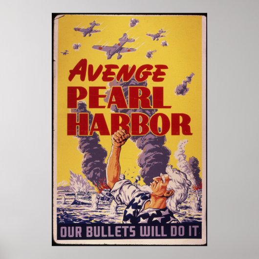 Avenge Pearl Harbor Poster (Vorne)