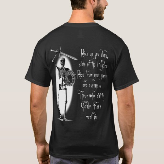 Avenge uns T-Shirt (Rückseite)