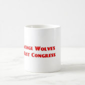 Avenge Wolves Delist Congress Vote Them Out Kaffeetasse (Mittel)