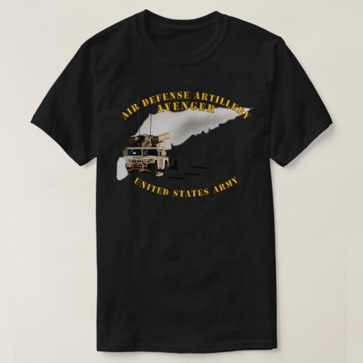Avenger Air Defense Firing Missile T-Shirt (Design vorne)