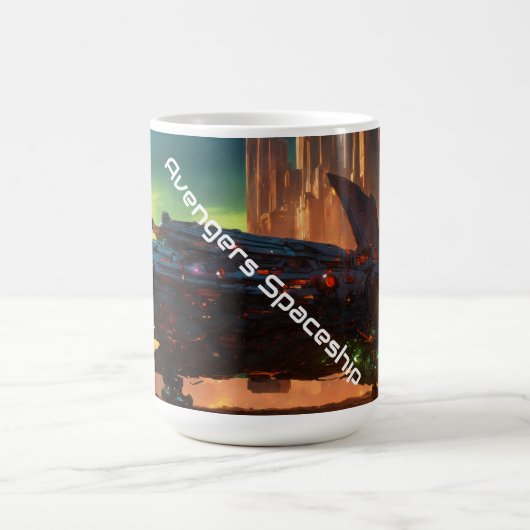 Avenger Spaceship Adventure Tasse - Nehmen Sie Ihr (Mittel)