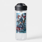 Avengers Aufkleber Trinkflasche (Vorderseite)