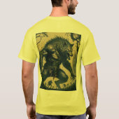 Avengers gegen Werewolf Fury. T-Shirt (Rückseite)