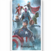 Avengers stiker aufkleber (Vorderseite)