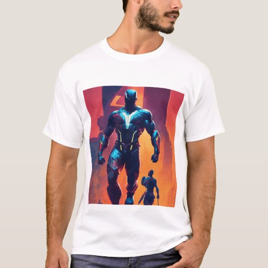 Avengers vs. Automatisierung: Der ultimative Zusam T-Shirt (Vorderseite)
