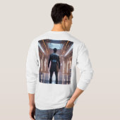 Avengers vs. Cyborgs: Epic Battle T - Shirt Design (Schwarz voll)