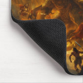 Avengers vs. Dragons T - Shirt - Mystische Schlach Mousepad (Ecke)