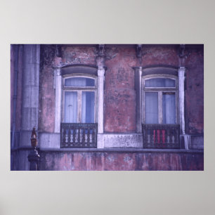 Avenida tun Republica, Lissabon, Portugal Poster