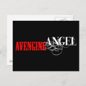 Avening Angel Postkarte (Vorne/Hinten)