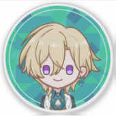 Aventurin Aufkleber (Vorderseite)