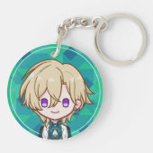 Aventurin Schlüsselanhänger (Rückseite)