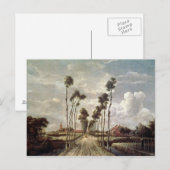 Avenue at Middelharnis, 1689 Postkarte (Vorne/Hinten)