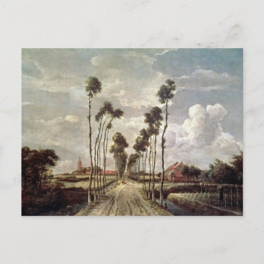 Avenue at Middelharnis, 1689 Postkarte (Vorderseite)