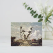 Avenue at Middelharnis, 1689 Postkarte (Stehend Vorderseite)