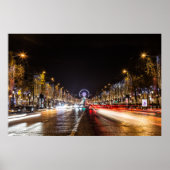 Avenue Champs-Elysees Poster (Vorne)