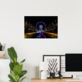 Avenue Champs-Elysees Poster (Heimbüro)