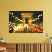 Avenue des Champs-Elysees, Arch of Triumph, Leinwanddruck (Insitu (Wohnzimmer))