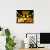 Avenue des Champs-Elysees, Arch of Triumph, Poster (Heimbüro)