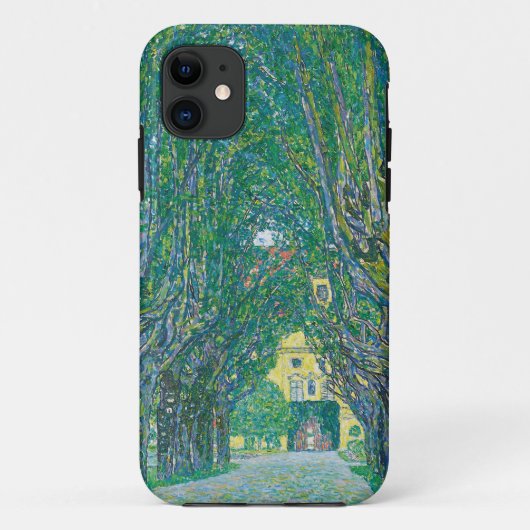 Avenue in der Parkmalerei von Gustav Klimt Case-Mate iPhone Hülle (Rückseite)