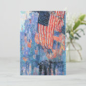 Avenue in Rain von Frederick Childe Hassam (Stehend Vorderseite)